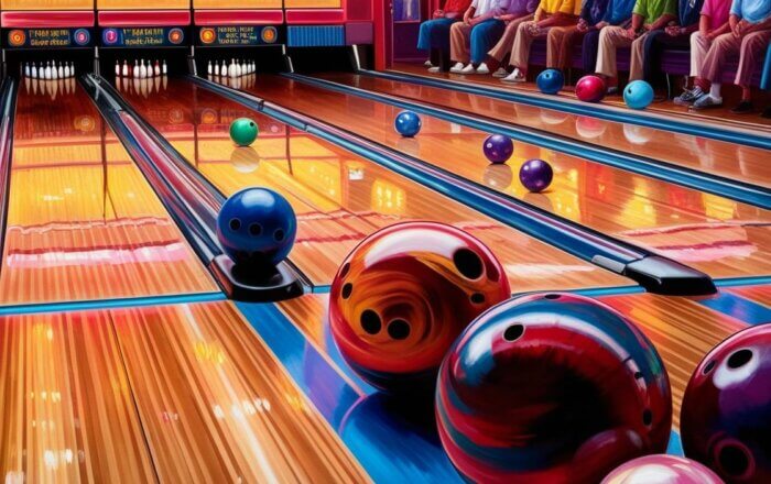 Piste de bowling